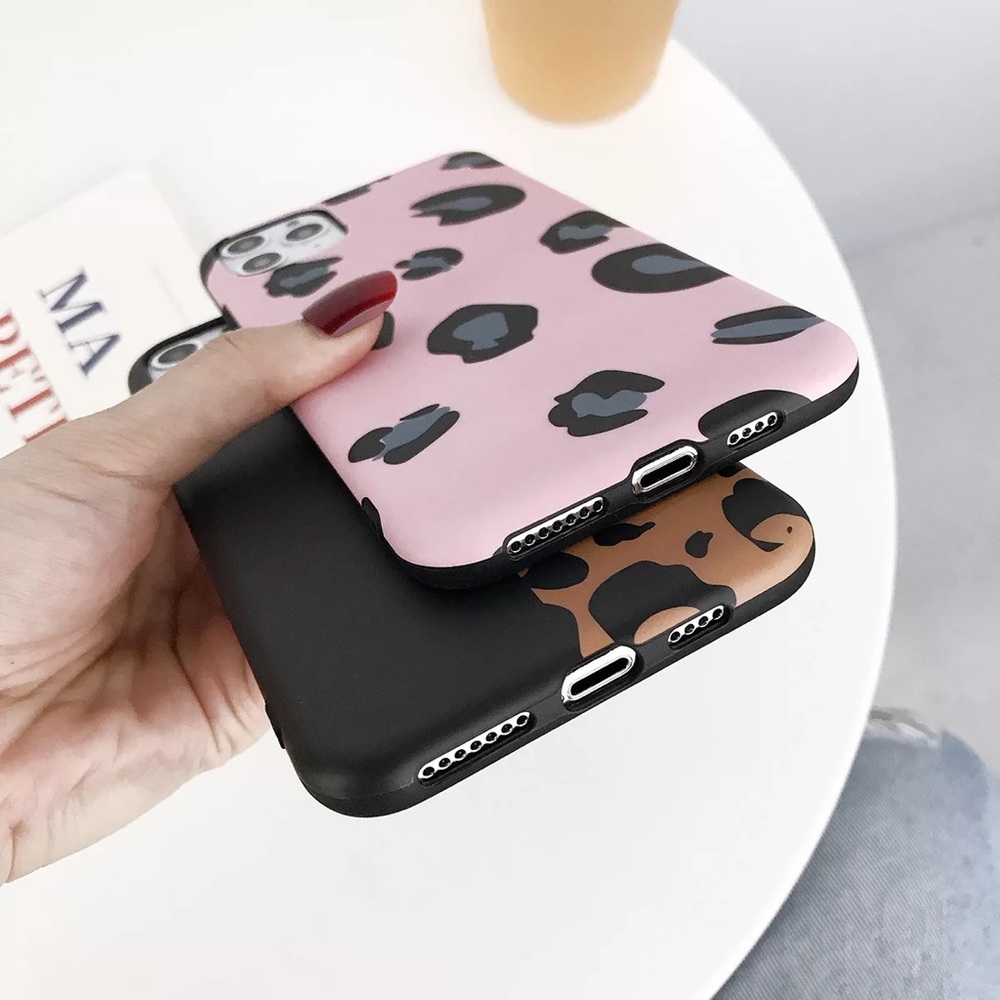 iPhone Case X XS XR Max 11 Pro Pink Leopard - Picture 5 of 6
